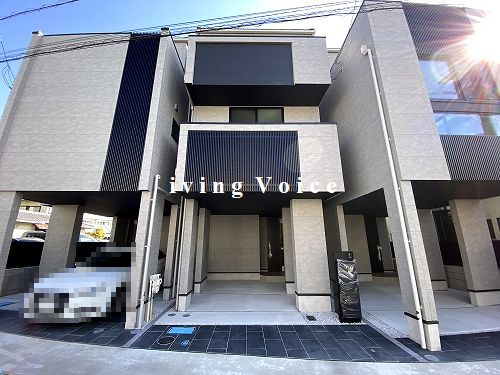 【外観】 | 【仲介手数料０円】藤沢市鵠沼花沢町　新築一戸建て　全3棟 | 2号棟　【仲介手数料０円】藤沢市鵠沼花沢町　新築一戸建て　全3棟