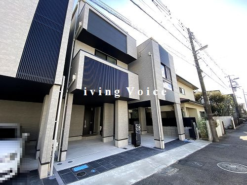 【外観】 | 【仲介手数料０円】藤沢市鵠沼花沢町　新築一戸建て　全3棟 | 【仲介手数料０円】藤沢市鵠沼花沢町　新築一戸建て　全3棟