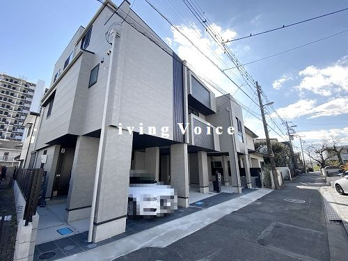 【外観】 | 【仲介手数料０円】藤沢市鵠沼花沢町　新築一戸建て　全3棟 | 【仲介手数料０円】藤沢市鵠沼花沢町　新築一戸建て　全3棟