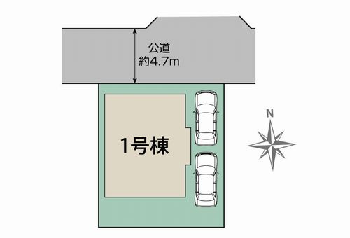 【区画図】 | 【仲介手数料０円】平塚市横内　新築一戸建て | 平塚市横内　新築一戸建て