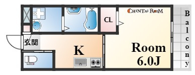 Prunier本山　(プリュニエ本山)の間取り