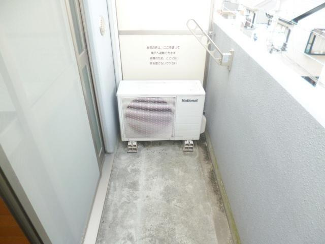 ヨウコースクウェア中浦和EASTのバルコニー