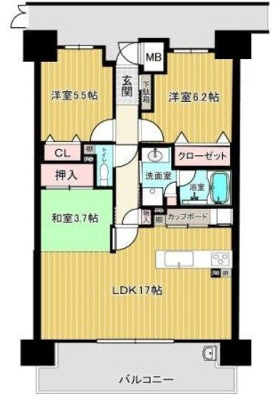 パークヒルズ安古市リバーコート