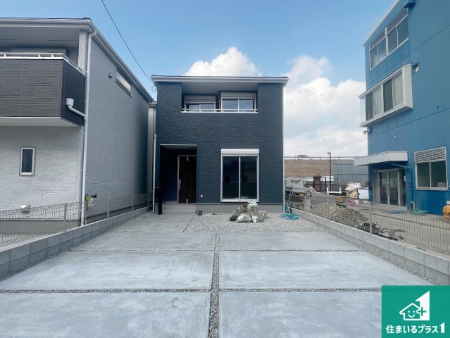 藤井寺市大井　第2期　新築一戸建ての外観|お客様に長く安心して住んでいだだける事にこだわった家づくり！住んでからのアフターサービスにもしっかりと取り組んでいます！