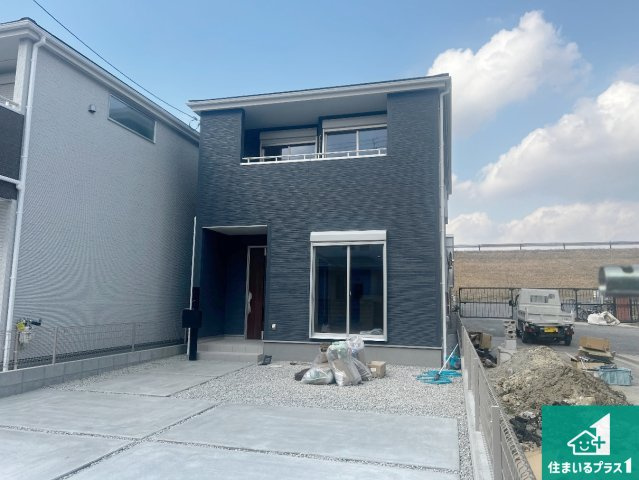 藤井寺市大井　第2期　新築一戸建ての外観|お客様に長く安心して住んでいだだける事にこだわった家づくり！住んでからのアフターサービスにもしっかりと取り組んでいます！