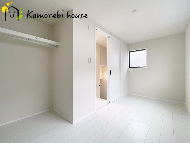 さいたま市大宮区大成町　第1　新築一戸建て　Bの寝室|ゆとりの広さです