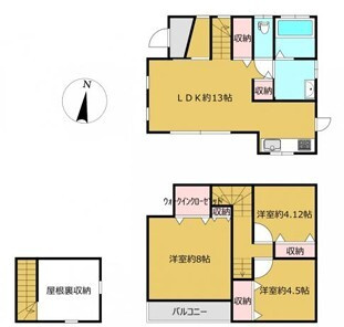 【間取り】の画像