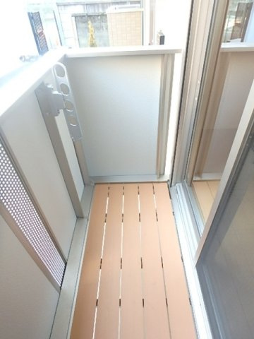 ハイツ幸のバルコニー