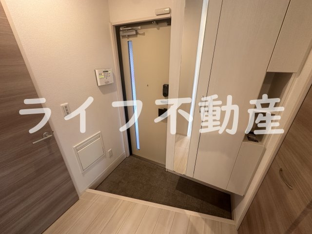 PRESENT WELL D-ROOMの玄関|シンプルで使いやすい玄関です