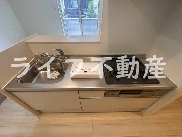 PRESENT WELL D-ROOMのキッチン|お料理しやすいキッチンです