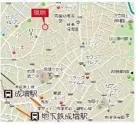 板橋区成増４丁目の中古一戸建の地図| 
