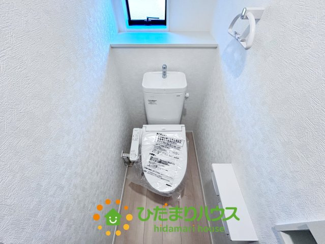 宮代町西原第２　新築一戸建て　01　クレイドルガーデンのトイレ