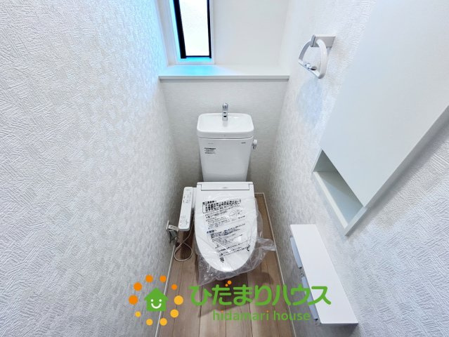 宮代町西原第２　新築一戸建て　01　クレイドルガーデンのトイレ