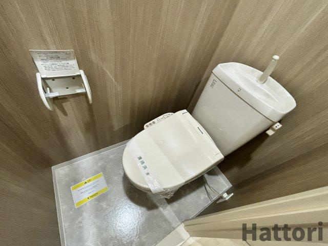 ルクレ新大阪レジデンスのトイレ