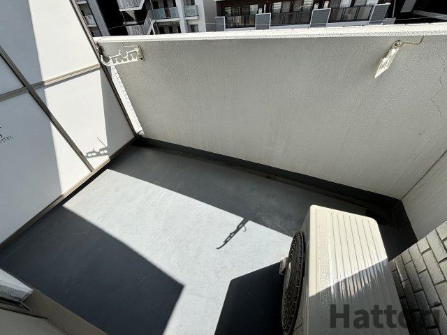 ルクレ新大阪レジデンスのバルコニー