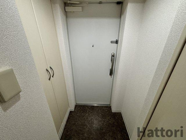 ルクレ新大阪レジデンスの玄関