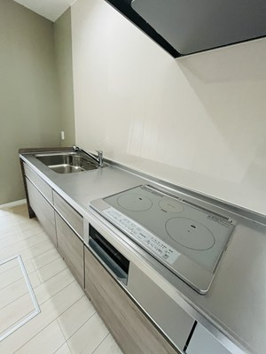 インターハイツのキッチン|きれいなキッチンです