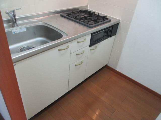 アベニュー白河のキッチン