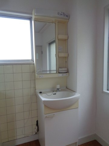 大横マンションの洗面所