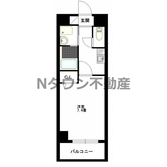 【間取り】 | CRECER新栄 | 間取りです