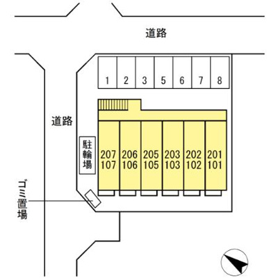 【区画図】 | メゾンドプランドール
