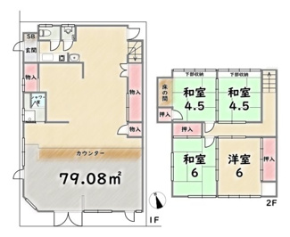 【その他】 | 右京区太秦多藪町　建築条件なし | 現況間取り
