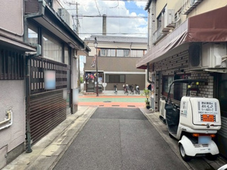 【前面道路含む現地写真】 | 右京区太秦多藪町　建築条件なし