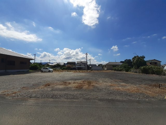 宇城市小川町新田の売地の外観