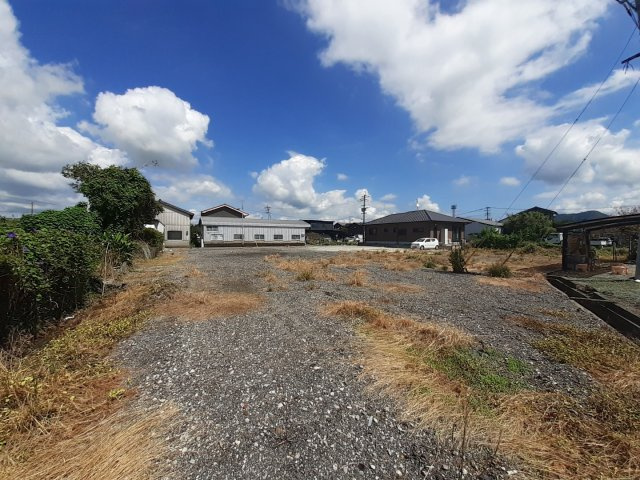 宇城市小川町新田の売地の外観