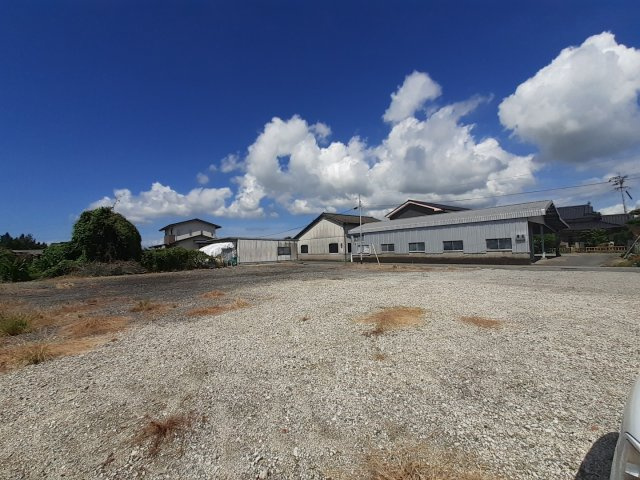 宇城市小川町新田の売地の外観
