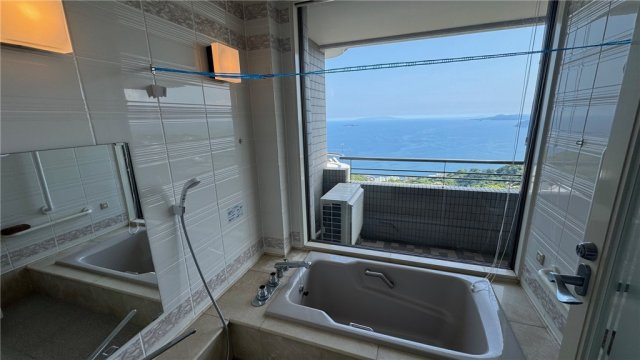 ドメーヌ熱海伊豆山の浴室