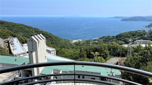 ドメーヌ熱海伊豆山の展望