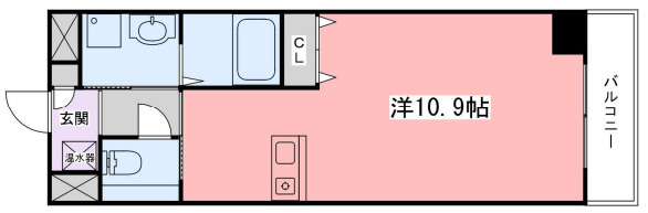 インタービレッジ高岡駅前の間取り