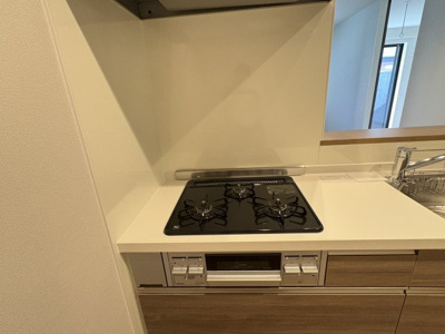 【キッチン】 | ホワイトガーデン西宮中島町 | 使いやすいキッチンです