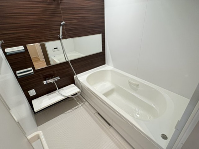 【浴室】 | ホワイトガーデン西宮中島町 | 日々の疲れを癒すお風呂付です