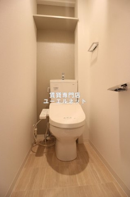 【トイレ】 | S-RESIDENCE江坂 | 清潔感のあるトイレ