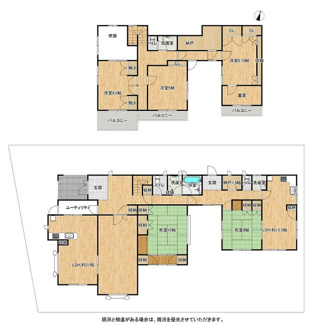 【間取り】 | 枚方市香里ケ丘2丁目　中古戸建て