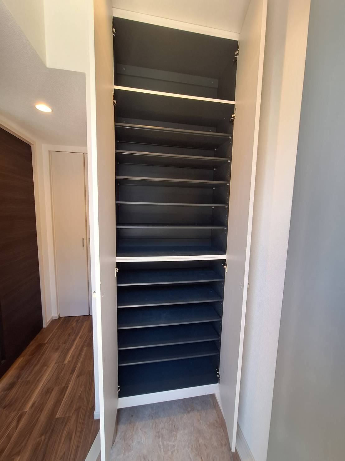 メゾンかきの木弐番館の玄関