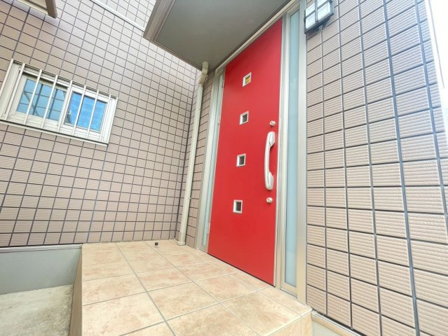 茂原市戸建ての玄関