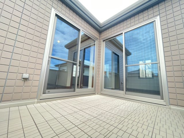 茂原市戸建てのバルコニー