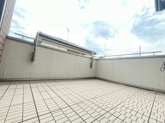 茂原市戸建てのバルコニー