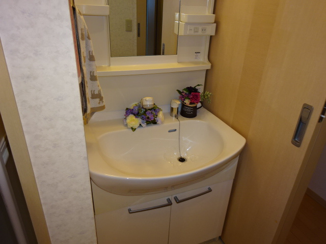 サンルーフパークマンションの独立洗面台|シャンプードレッサー