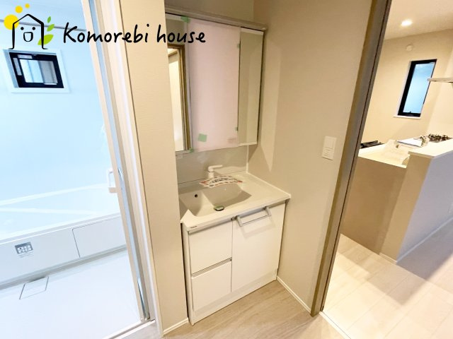 さいたま市大宮区三橋１丁目　新築戸建て　01　の独立洗面台|2026年1月9日撮影