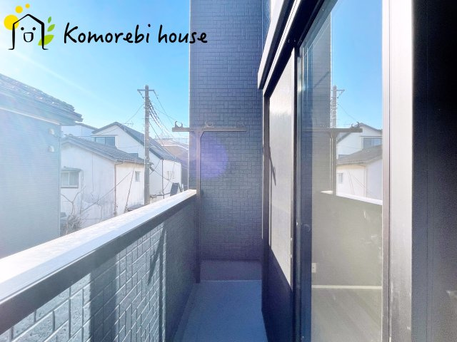 さいたま市大宮区三橋１丁目　新築戸建て　01　のバルコニー|2026年1月9日撮影