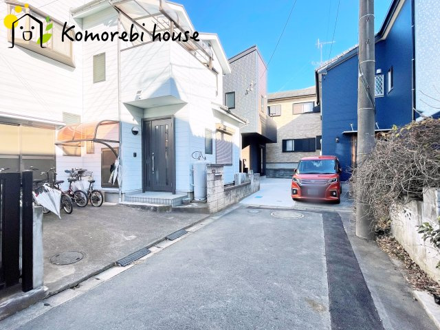 さいたま市大宮区三橋１丁目　新築戸建て　01　の前面道路含む現地写真|2026年1月9日撮影