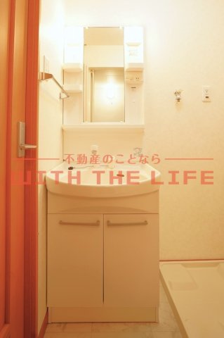 Ｃａｓｔｌｅ城南（キャッスル城南）【10,000円キャッシュバック対象物件】の独立洗面台|使いやすい独立洗面台です