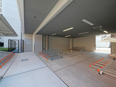 【その他共用部分】 | S-RESIDENCE大和田aline | 駐輪場です。