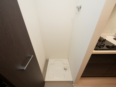 【設備】 | S-RESIDENCE大和田aline | 洗濯機置き場です