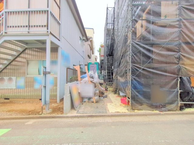 【新築分譲住宅】ふじみ野市富士見台の前面道路含む現地写真