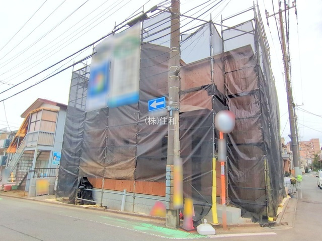 【新築分譲住宅】ふじみ野市富士見台の前面道路含む現地写真